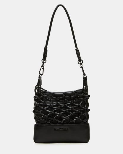 ARDA Black/Black Women's Crossbody Pouch Handbag