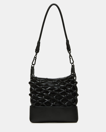 ARDA Black/Black Women's Crossbody Pouch Handbag