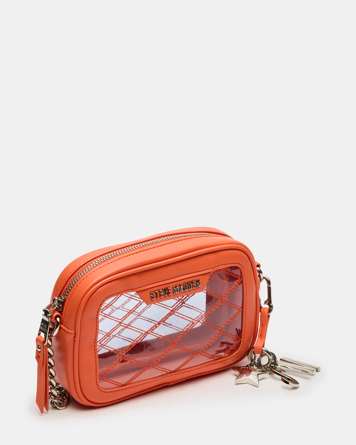 JELLY Bag Orange Clear Camera Crossbody Handbag