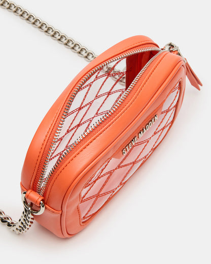 JELLY Bag Orange Clear Camera Crossbody Handbag
