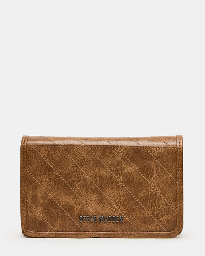 RELAX Bag Pecan Logo Chain Strap Crossbody Handbag