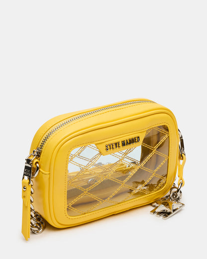 JELLY Bag Yellow Clear Camera Crossbody Handbag