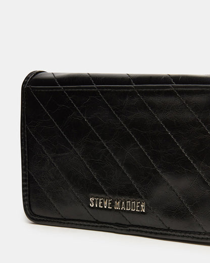 RELAX Bag Black Logo Chain Strap Crossbody Handbag
