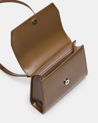 ELLOISE Bag Olive Structured Mini Crossbody Handbag