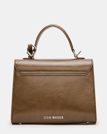 ELLOISE Bag Olive Structured Mini Crossbody Handbag