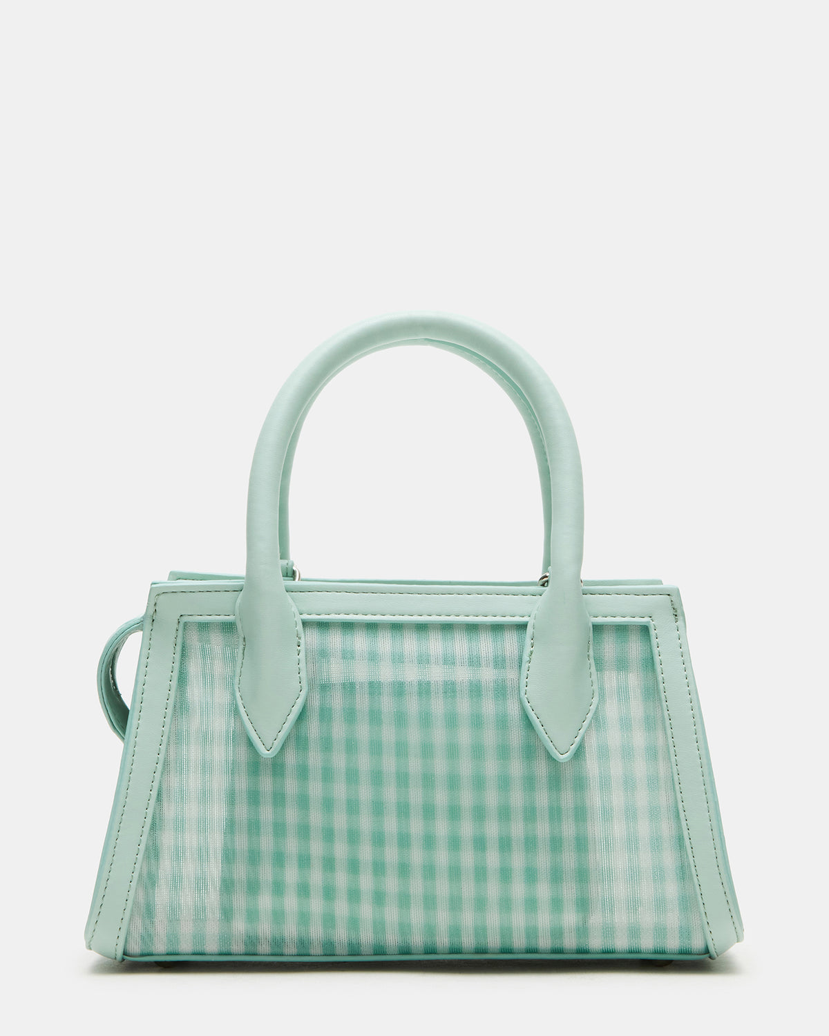 PEACHY Green Multi Women's Mini Top-Handle Mesh Handbag