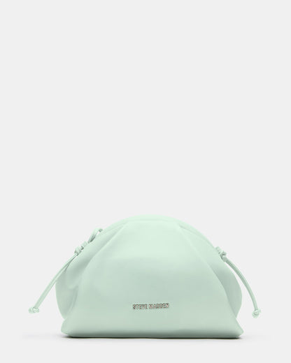 HAILEE Light Green Women's Soft Clutch Handbag