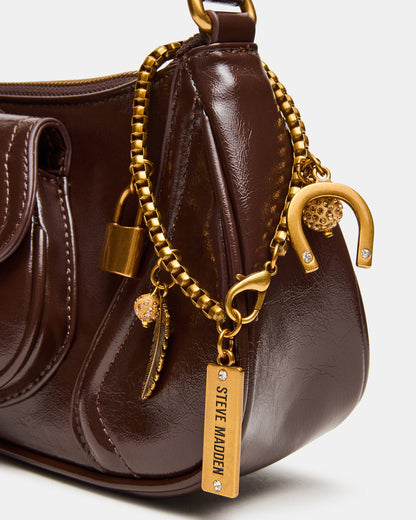 LUXXAR Bag Brown Shoulder Strap Boho-Inspired Handbag