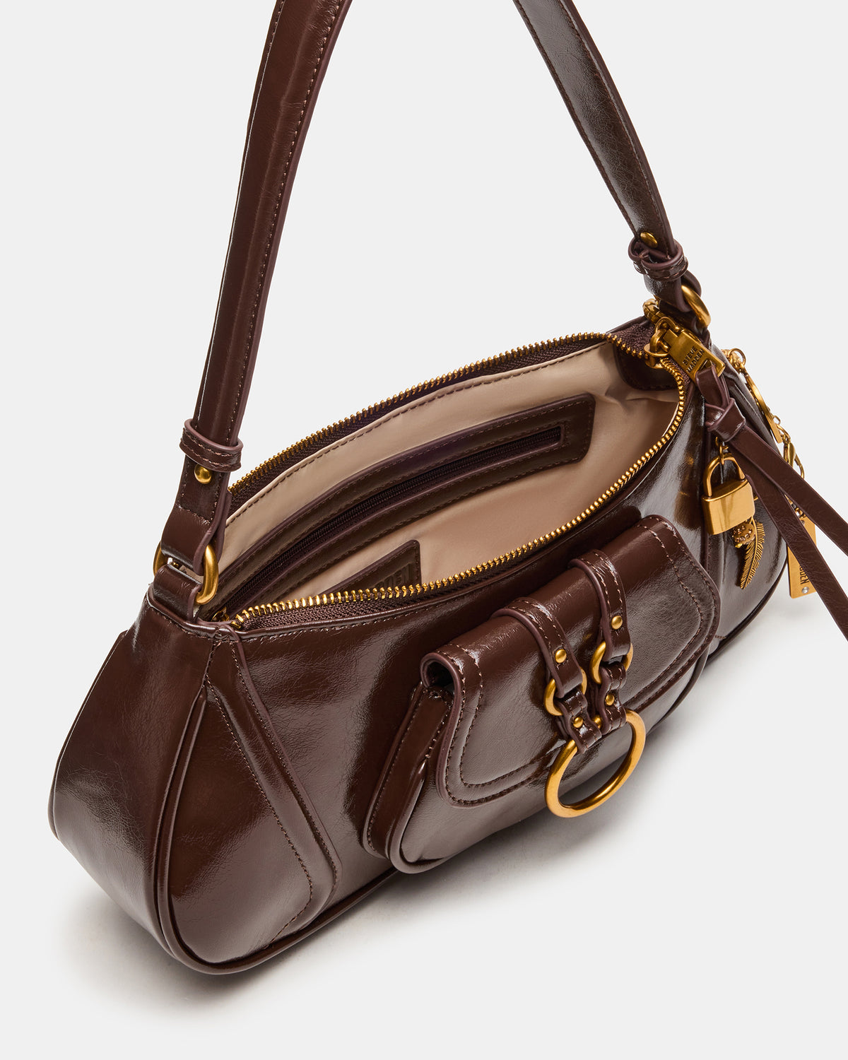 LUXXAR Bag Brown Shoulder Strap Boho-Inspired Handbag