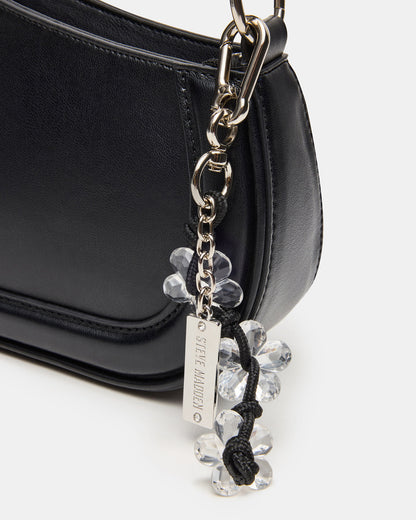 MUSEE Bag Black Asymmetrical Shoulder Strap Handbag