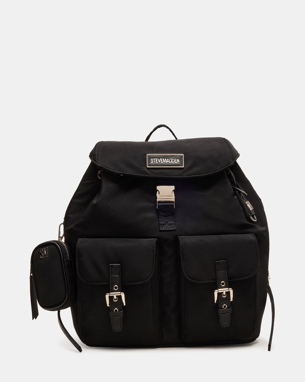 ROLO Black Women's Drawstring Backpack
