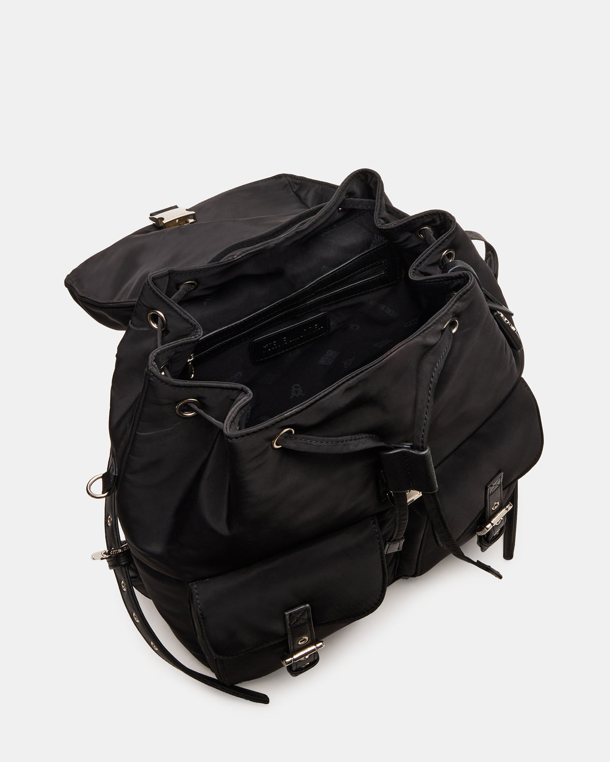 ROLO Black Women's Drawstring Backpack