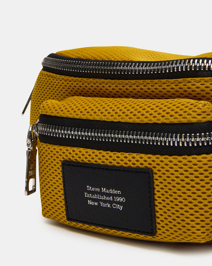 VERDICT Yellow Women's Sporty Belt Handbag