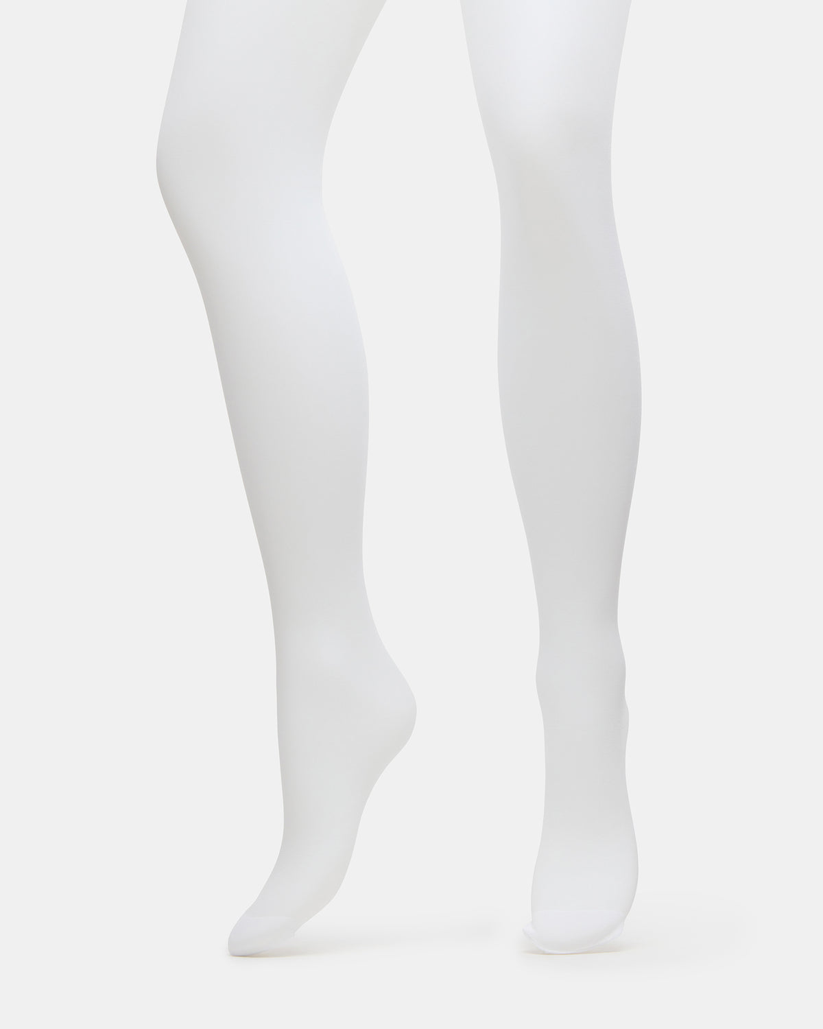 BLAIR SHEER TIGHTS White Women's Footed Sheer Mesh Tights