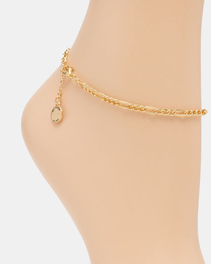 FIGARO ANKLET CAHIN Gold Women's Anklet