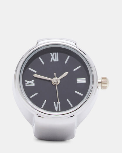 WATCH RING Black Women's Accessories