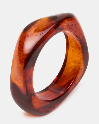 CURVED RETRO BRACELET Natural Women's Bangle Bracelet