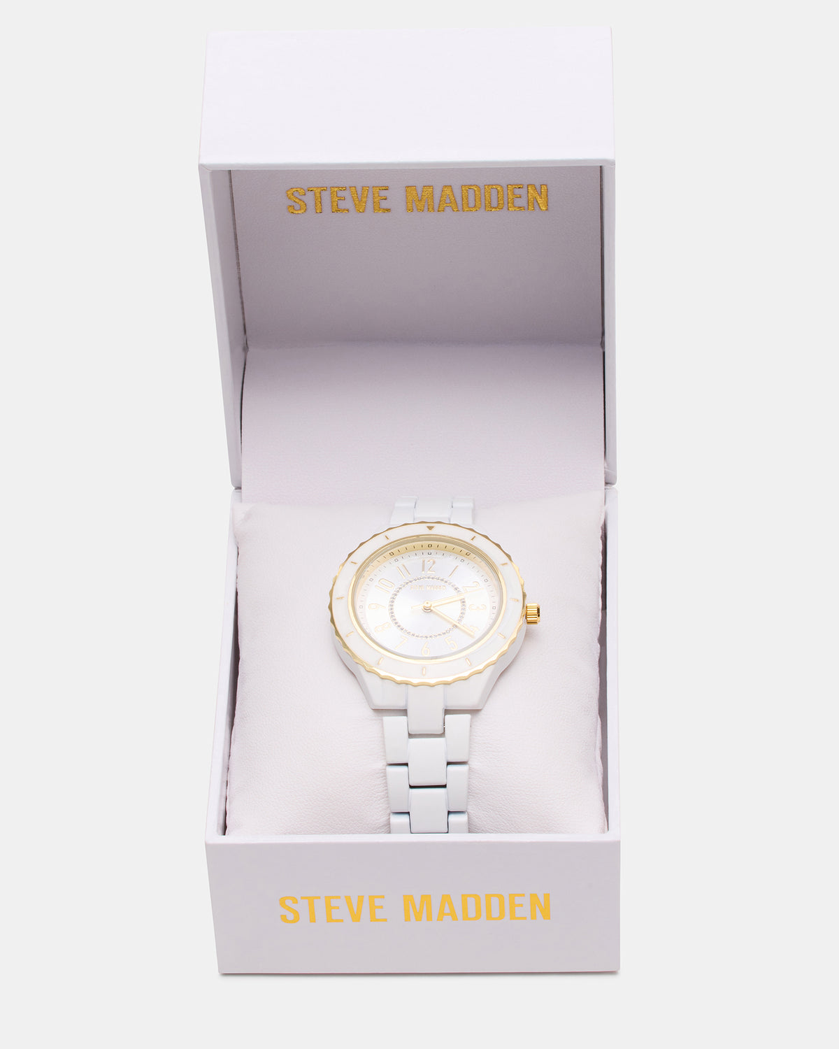 WOMEN'S STAINLESS STEEL WATCH White Women's Watch