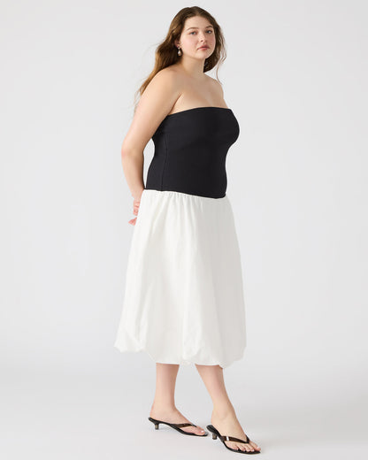 OLIVER Dress Smoke Strapless Midi Bubble Dress | Women's Dresses