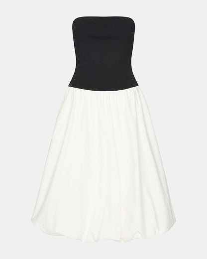 OLIVER Dress Smoke Strapless Midi Bubble Dress | Women's Dresses