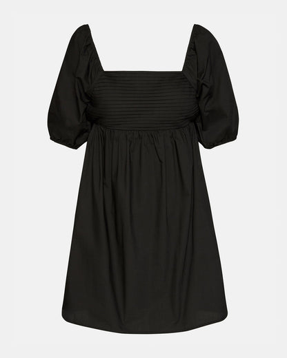 INARA Dress Black | Women's Puff Sleeve Mini Dress