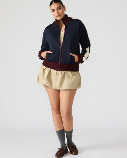 DAISY Midnight Long-Sleeved Zip-Up Athletic Women's Jacket