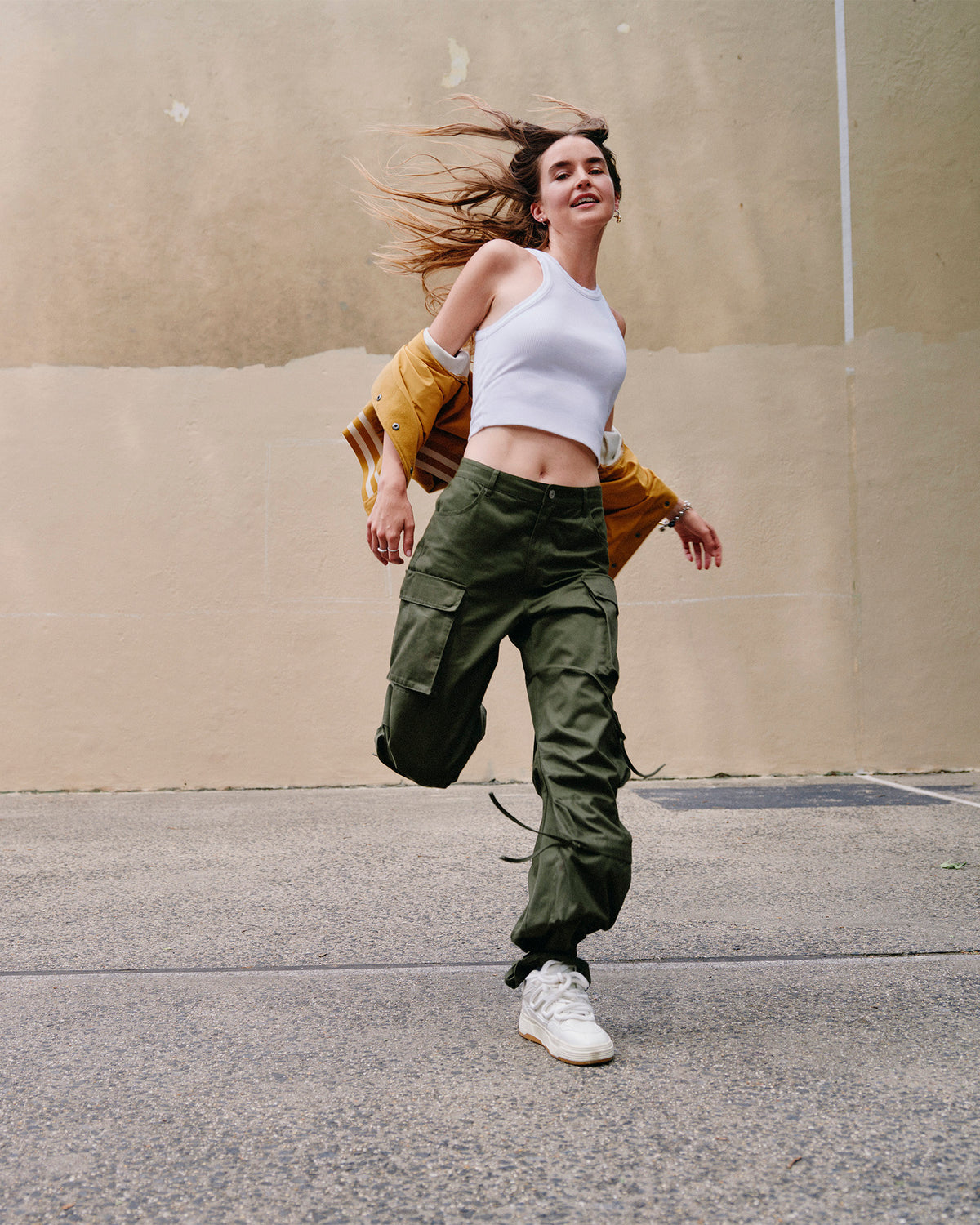DUO Olive Women's Utility Cargo Pants