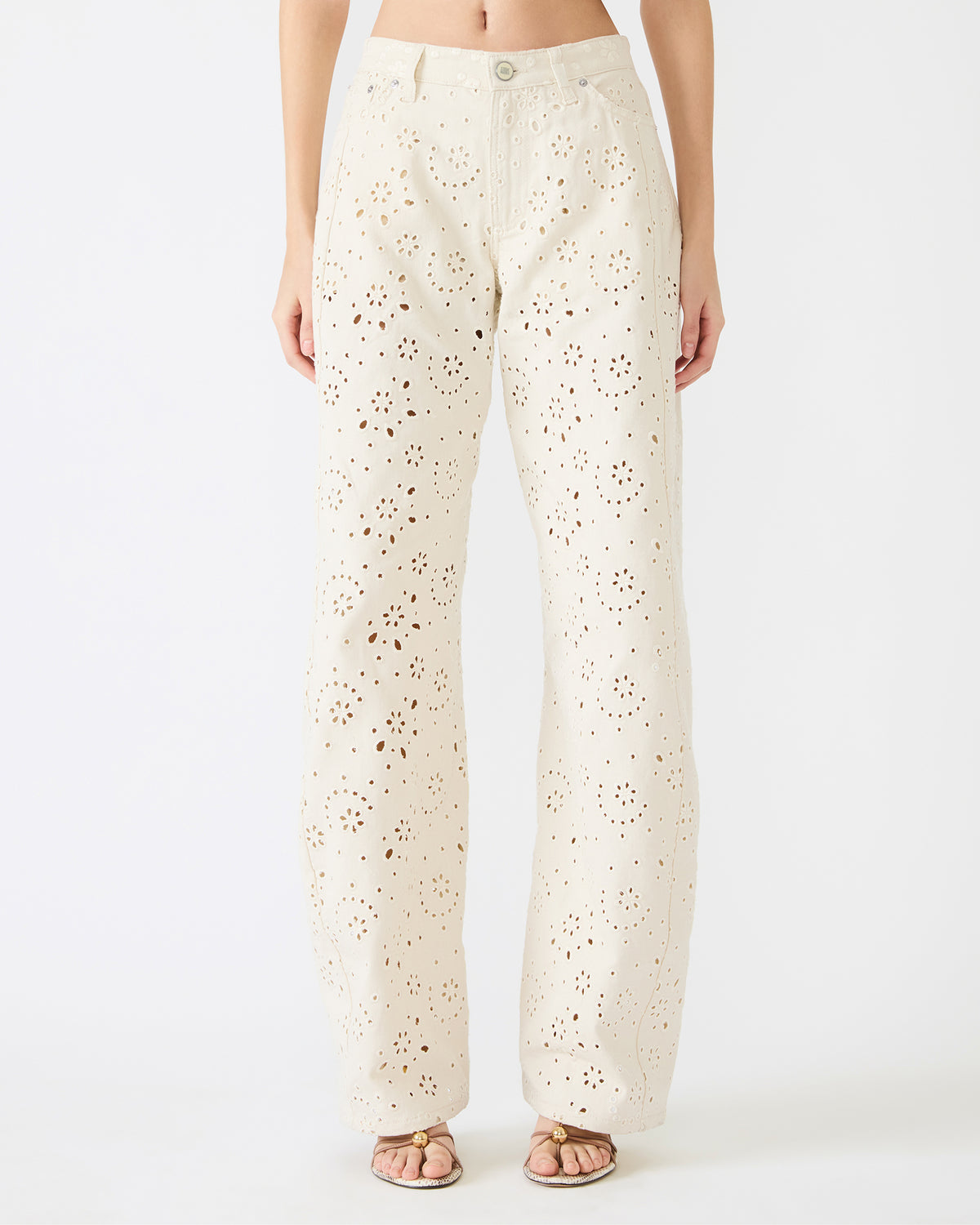 RORI Sea Mist Straight-Leg Denim Women's Bottoms