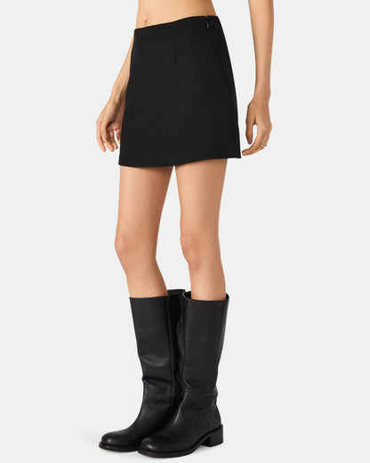 CINDI Black Women's Essential Mini Skort
