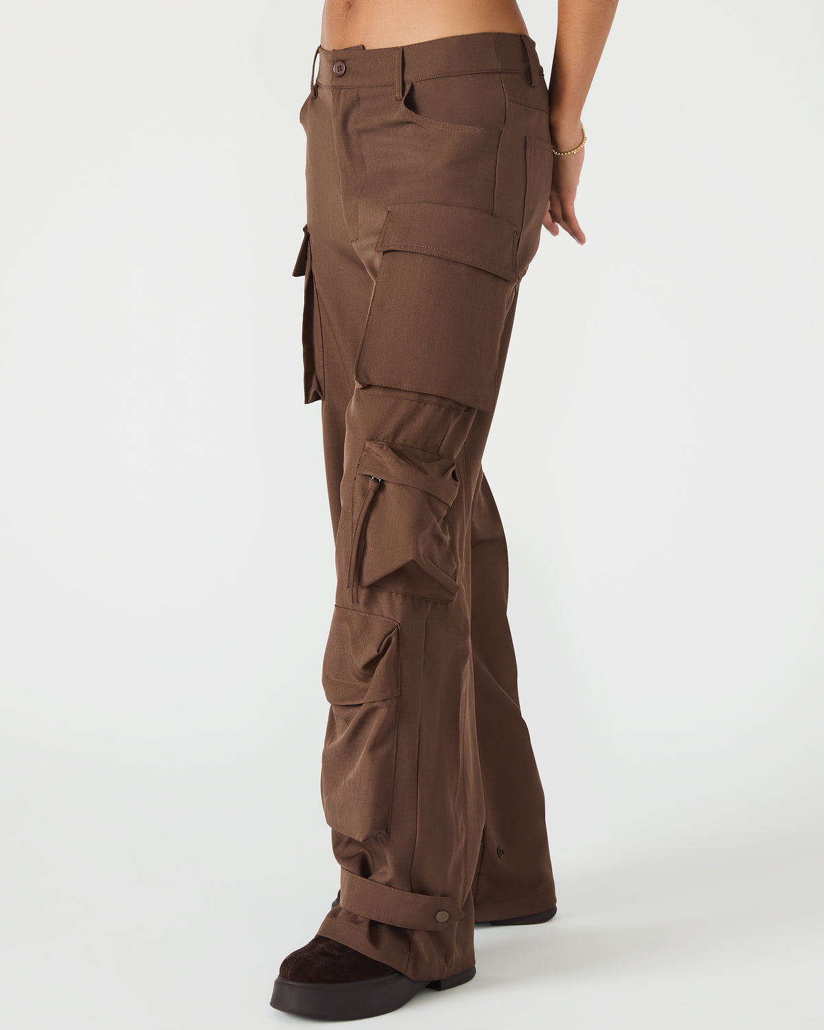 DUO Chocolate Women's Utility Cargo Pants