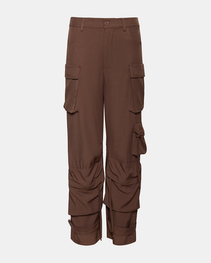 DUO Chocolate Women's Utility Cargo Pants