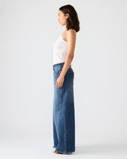 RORI Dark Navy Straight-Leg Denim Women's Bottoms