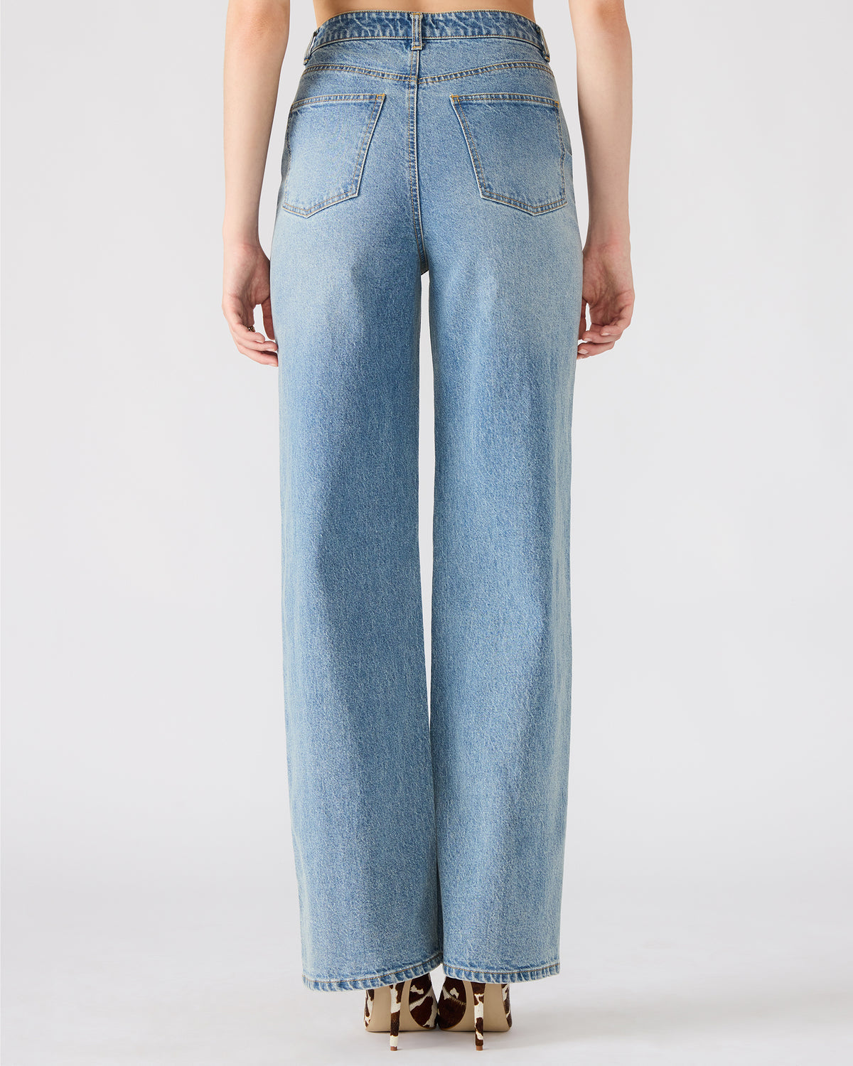 GERALDINE Forever Blue Denim Straight-Leg Women's Jeans