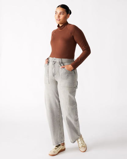 HANSEN Pant Light Grey | Women's Barrel Leg Pants